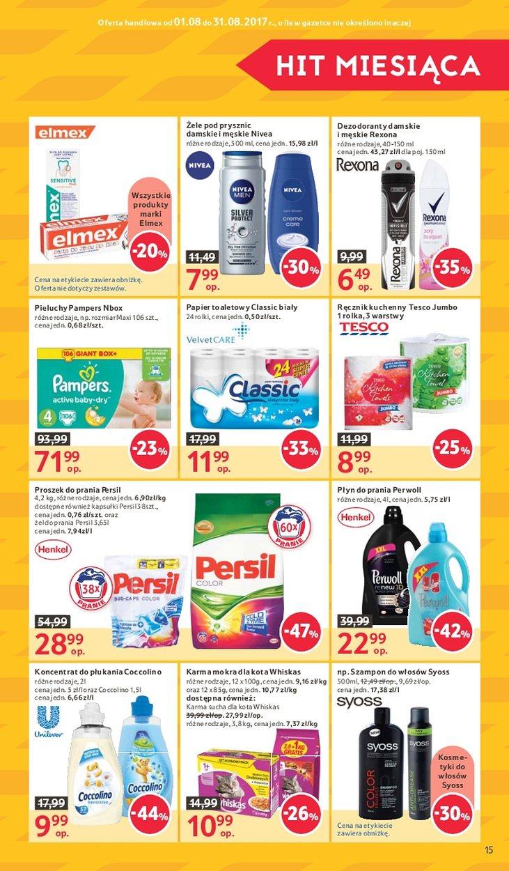 Gazetka promocyjna Tesco str. 15
