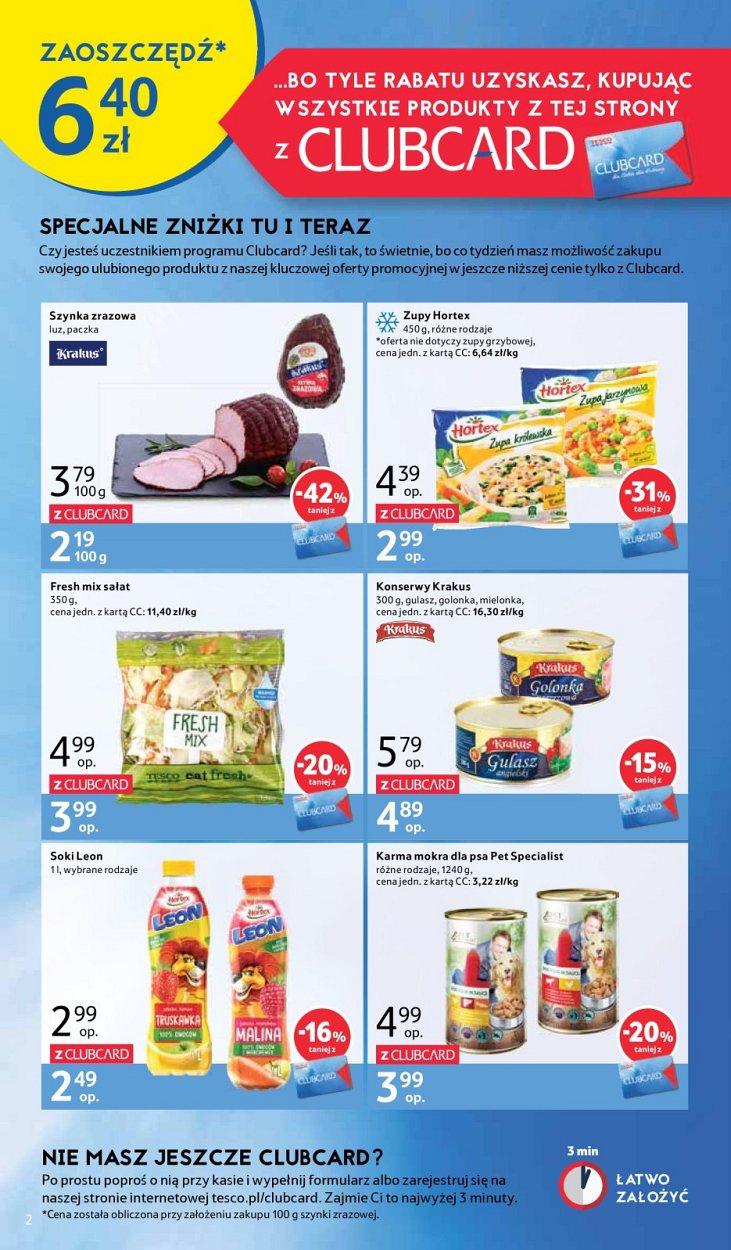 Gazetka promocyjna Tesco str. 2