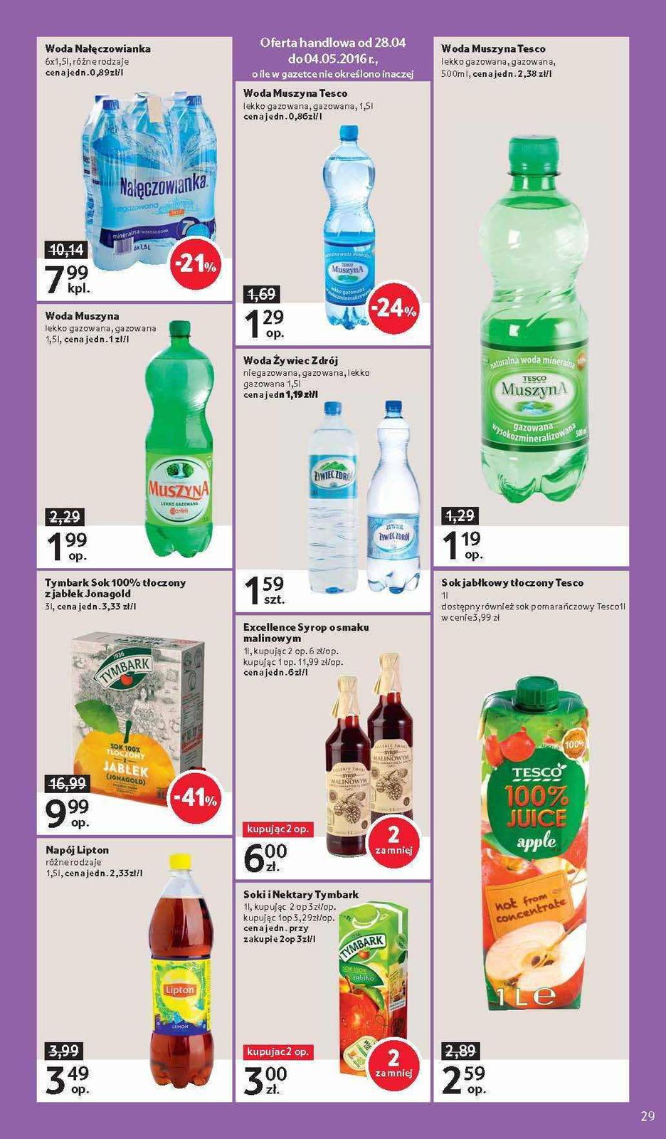 Gazetka promocyjna Tesco str. 29