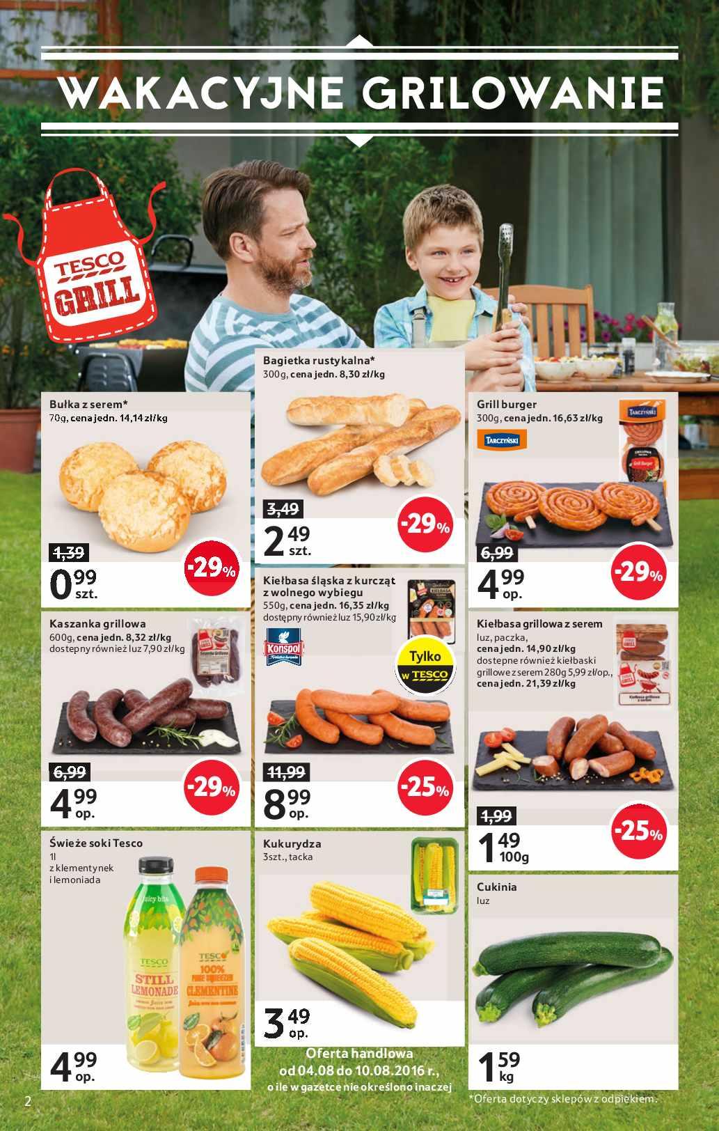 Gazetka promocyjna Tesco str. 2