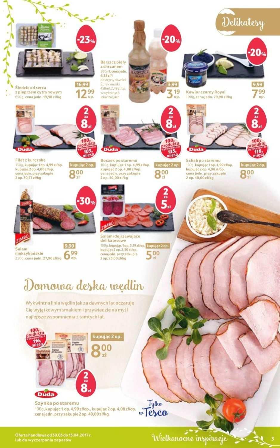 Gazetka promocyjna Tesco str. 3