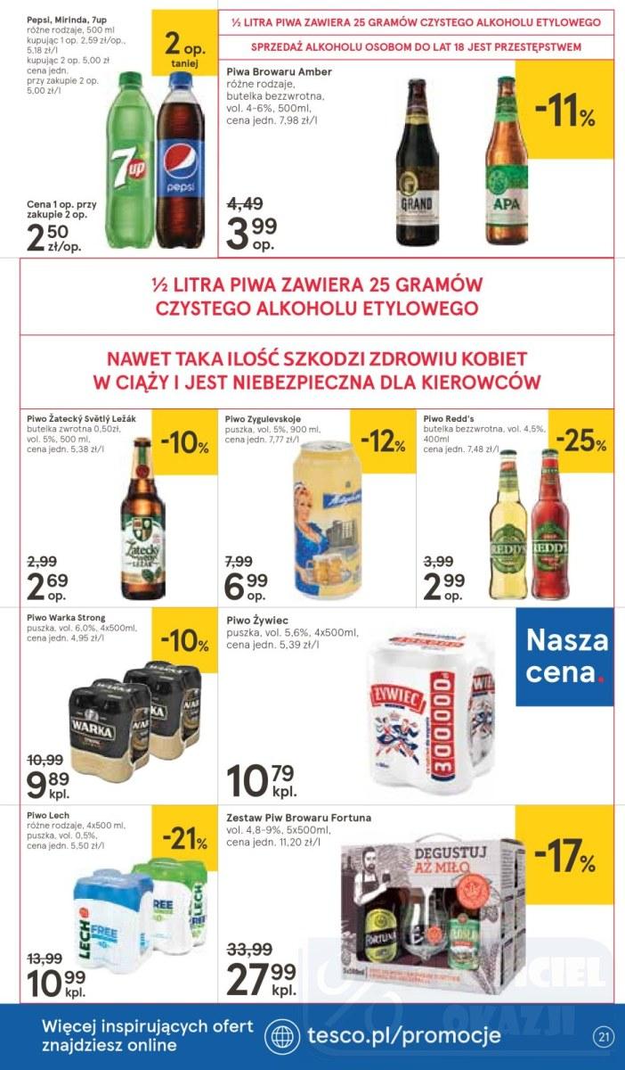 Gazetka promocyjna Tesco str. 21