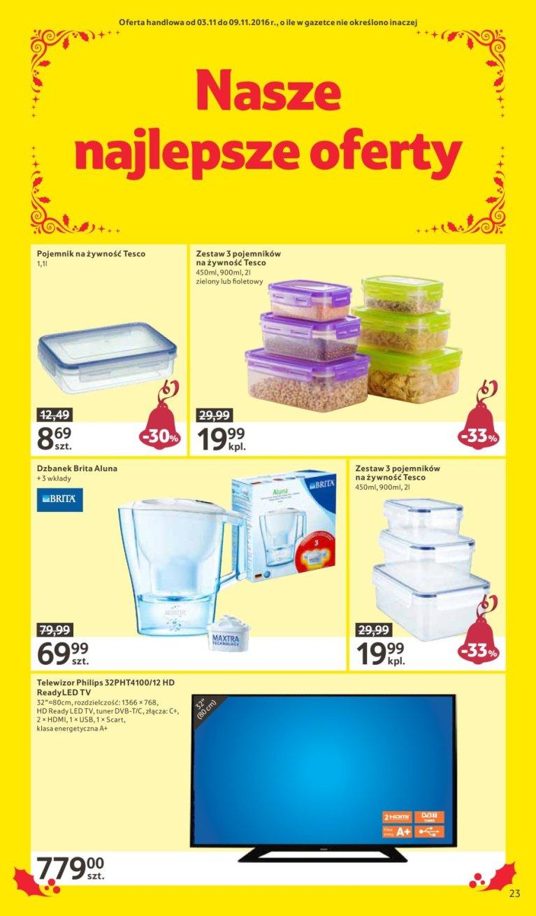 Gazetka promocyjna Tesco str. 23