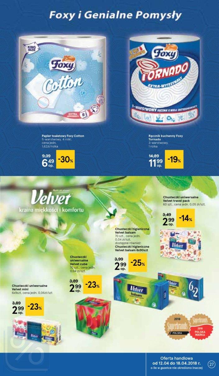 Gazetka promocyjna Tesco str. 27