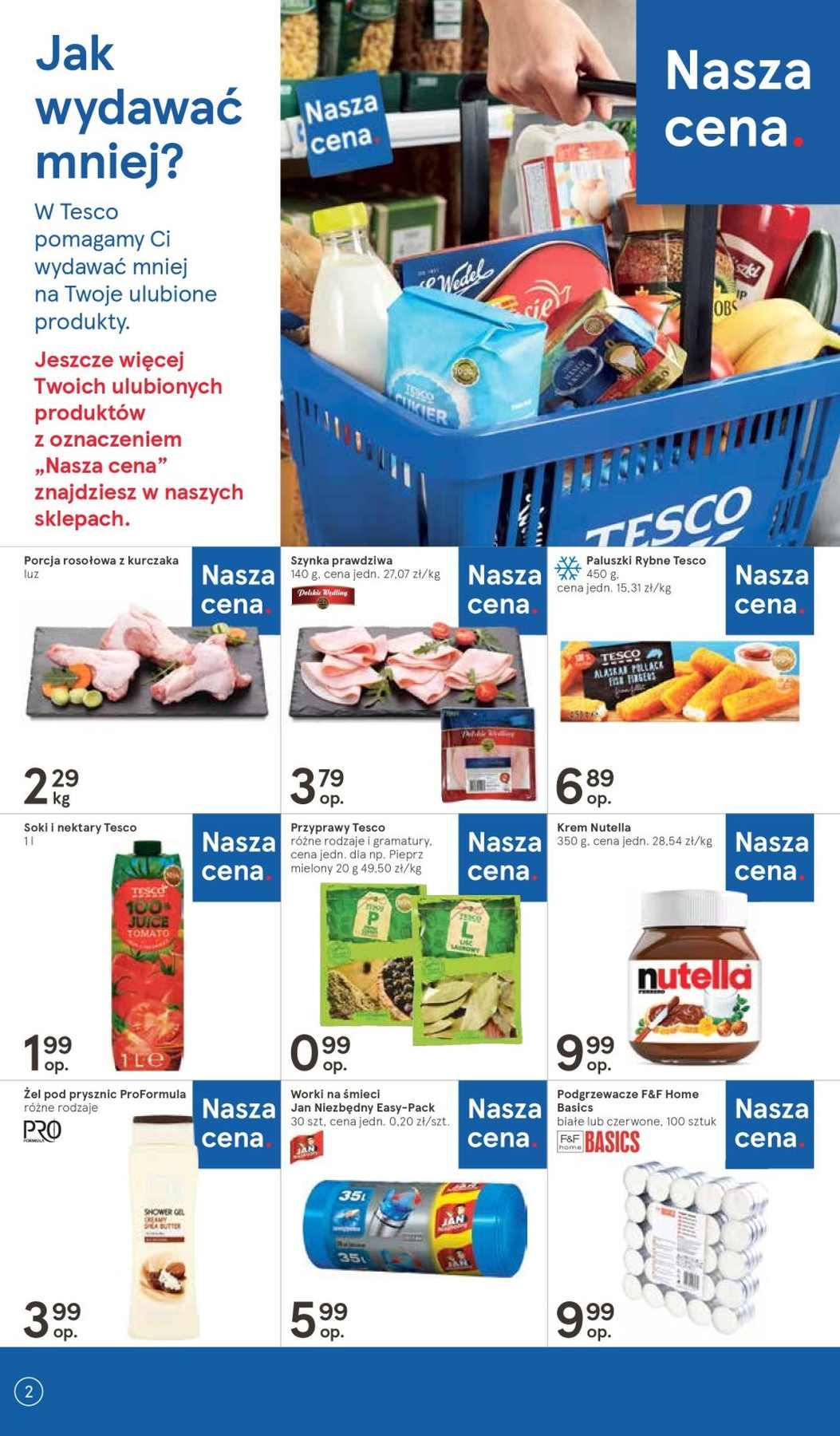 Gazetka promocyjna Tesco str. 2