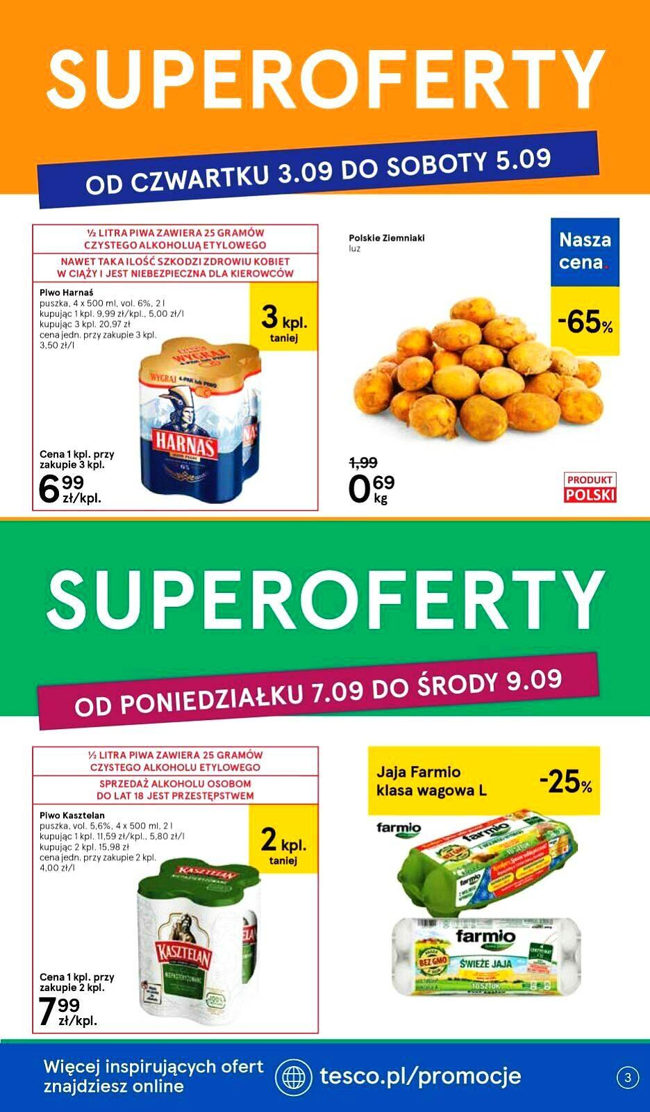 Gazetka promocyjna Tesco str. 3