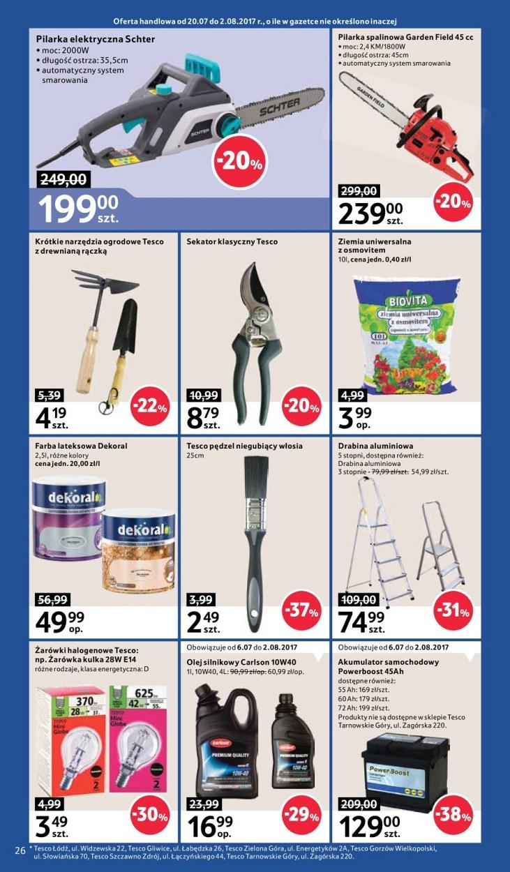 Gazetka promocyjna Tesco str. 26