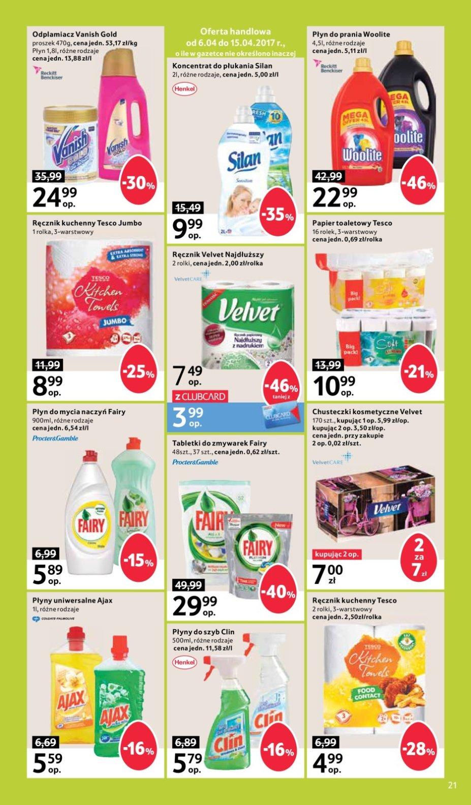 Gazetka promocyjna Tesco str. 21