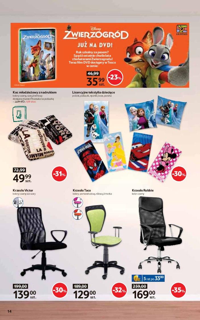 Gazetka promocyjna Tesco str. 14