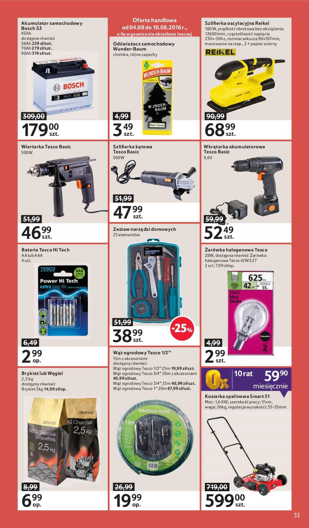 Gazetka promocyjna Tesco str. 33
