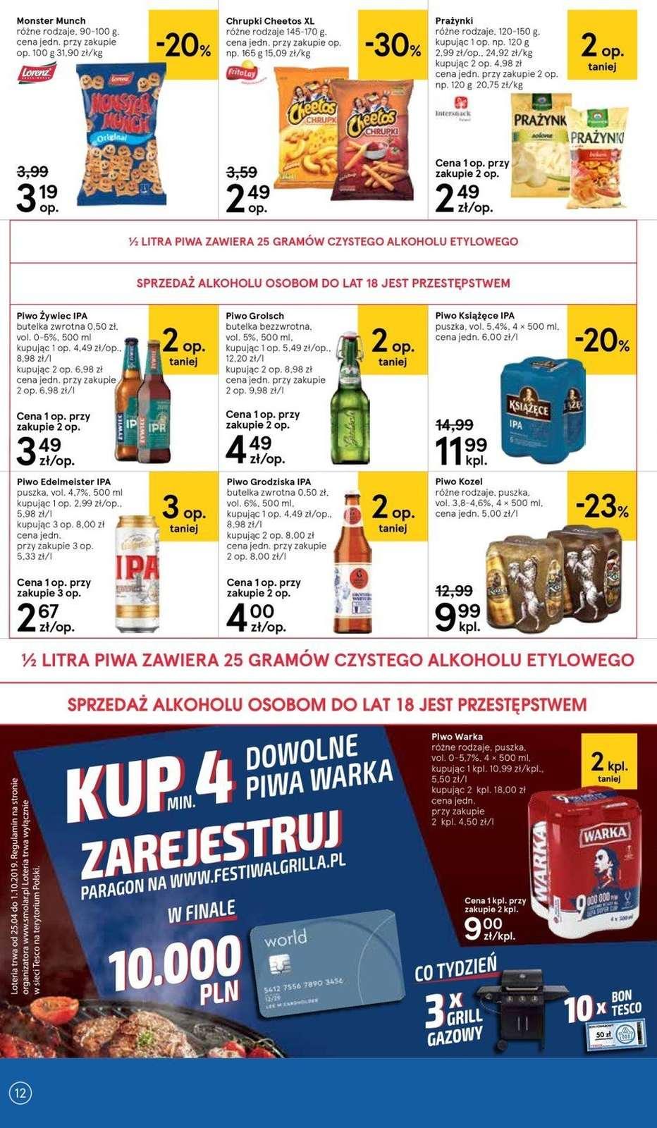 Gazetka promocyjna Tesco str. 12