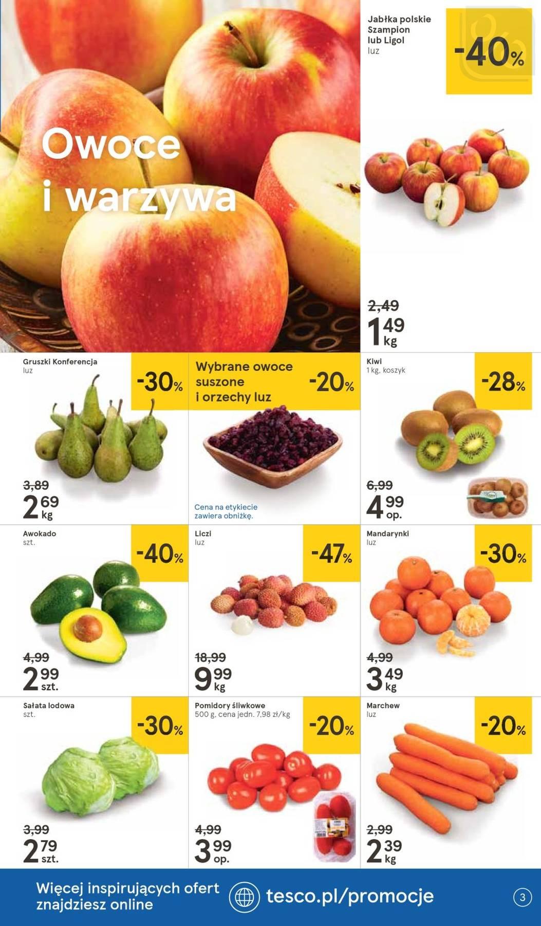 Gazetka promocyjna Tesco str. 3