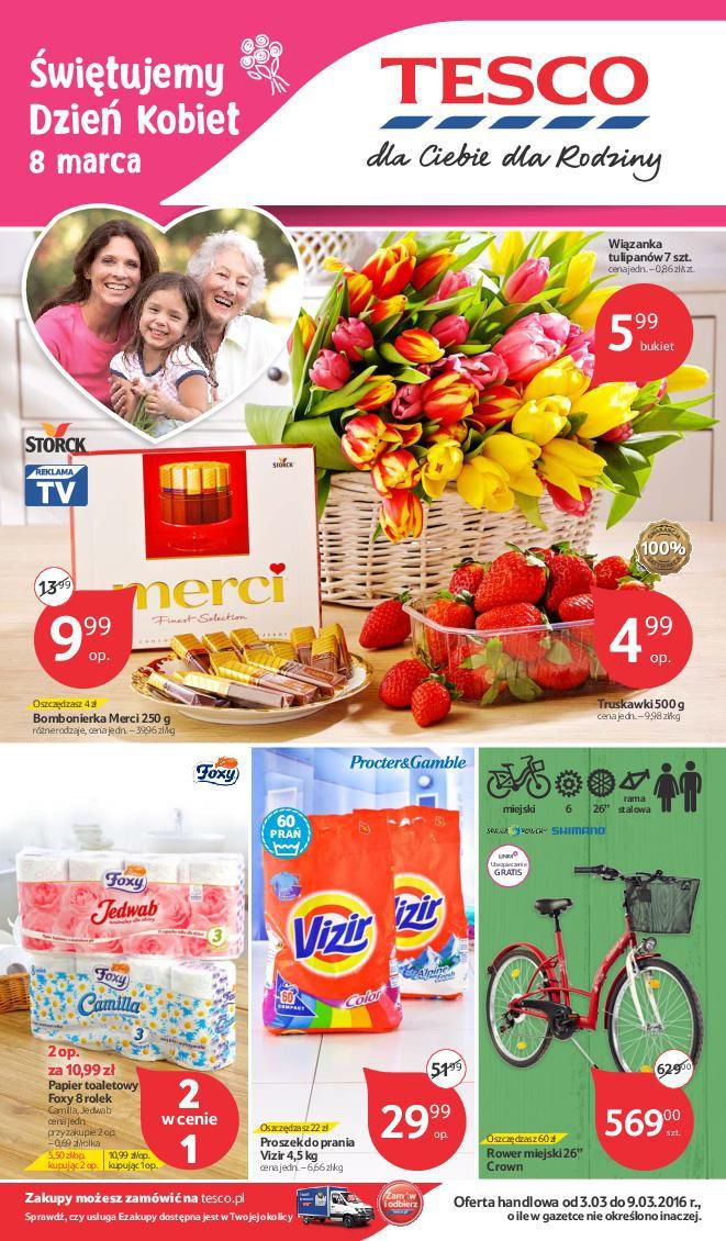 Gazetka promocyjna Tesco str. 1