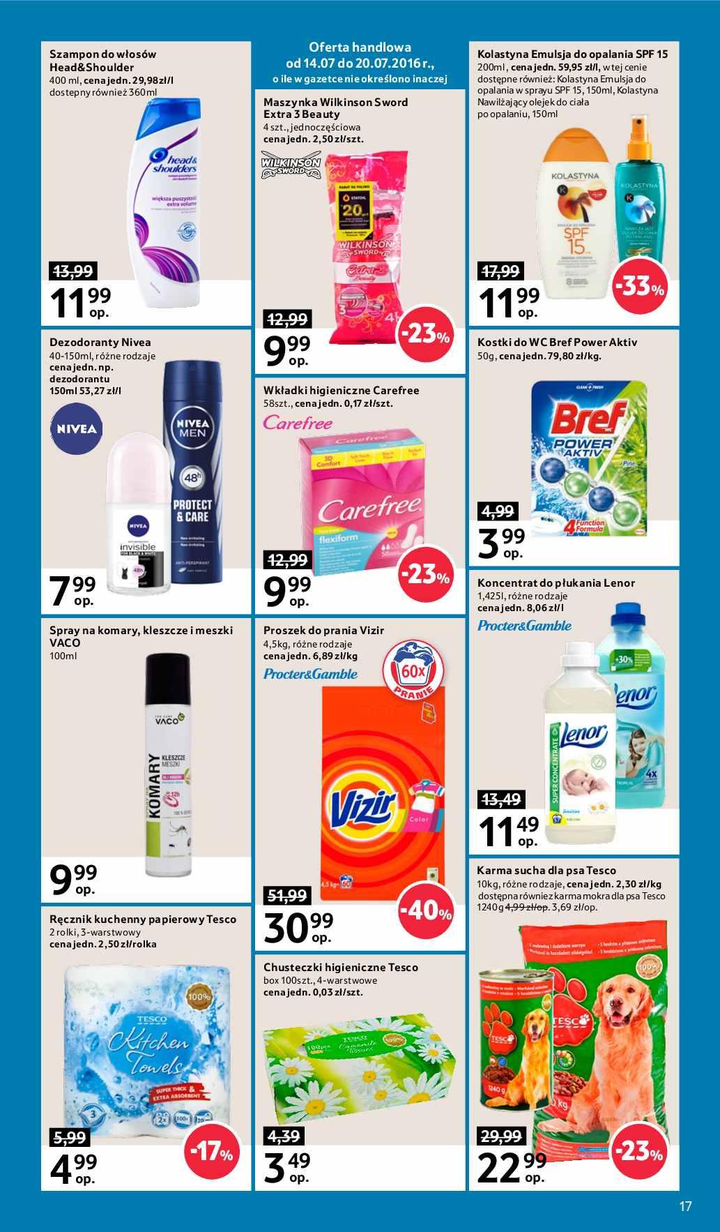 Gazetka promocyjna Tesco str. 17