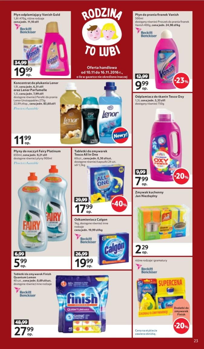 Gazetka promocyjna Tesco str. 23