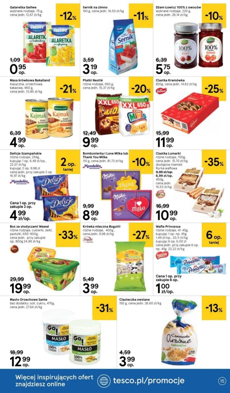 Gazetka promocyjna Tesco str. 15