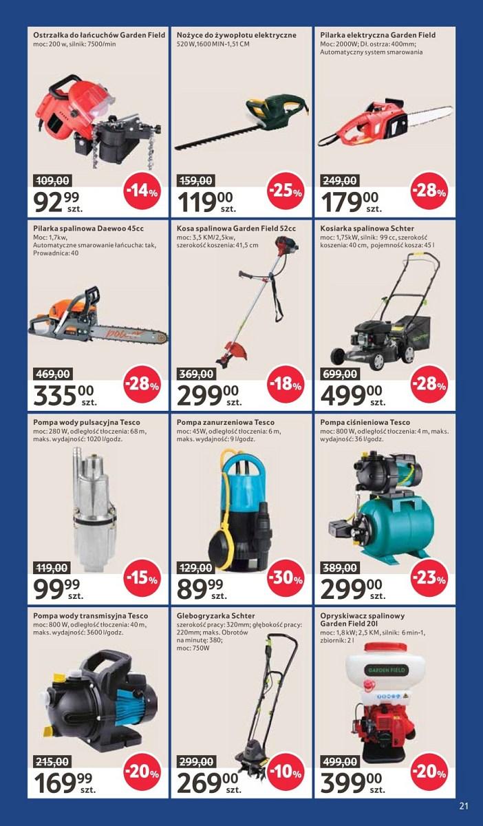 Gazetka promocyjna Tesco str. 21