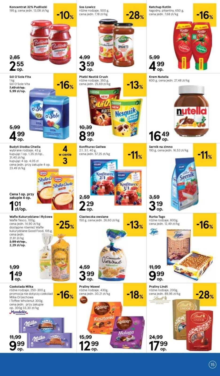 Gazetka promocyjna Tesco str. 15