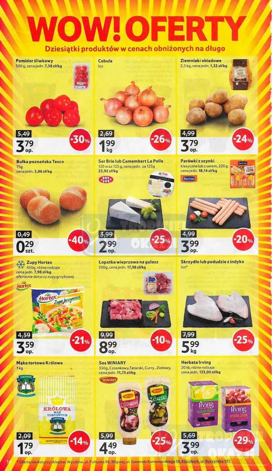 Gazetka promocyjna Tesco str. 14