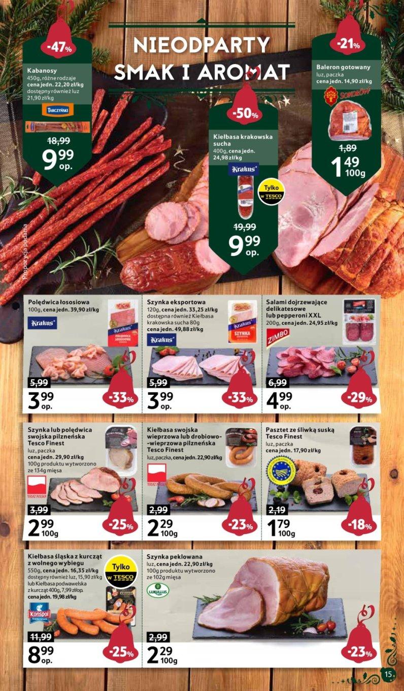 Gazetka promocyjna Tesco str. 15