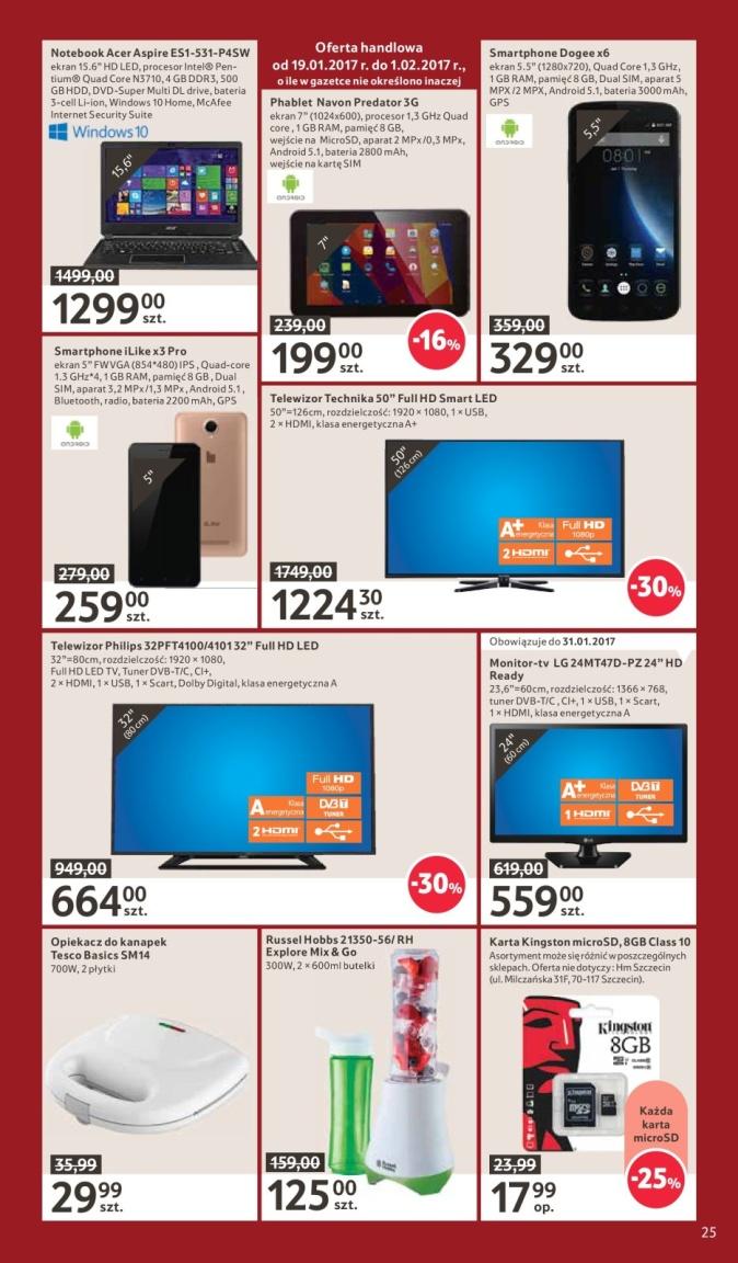 Gazetka promocyjna Tesco str. 25