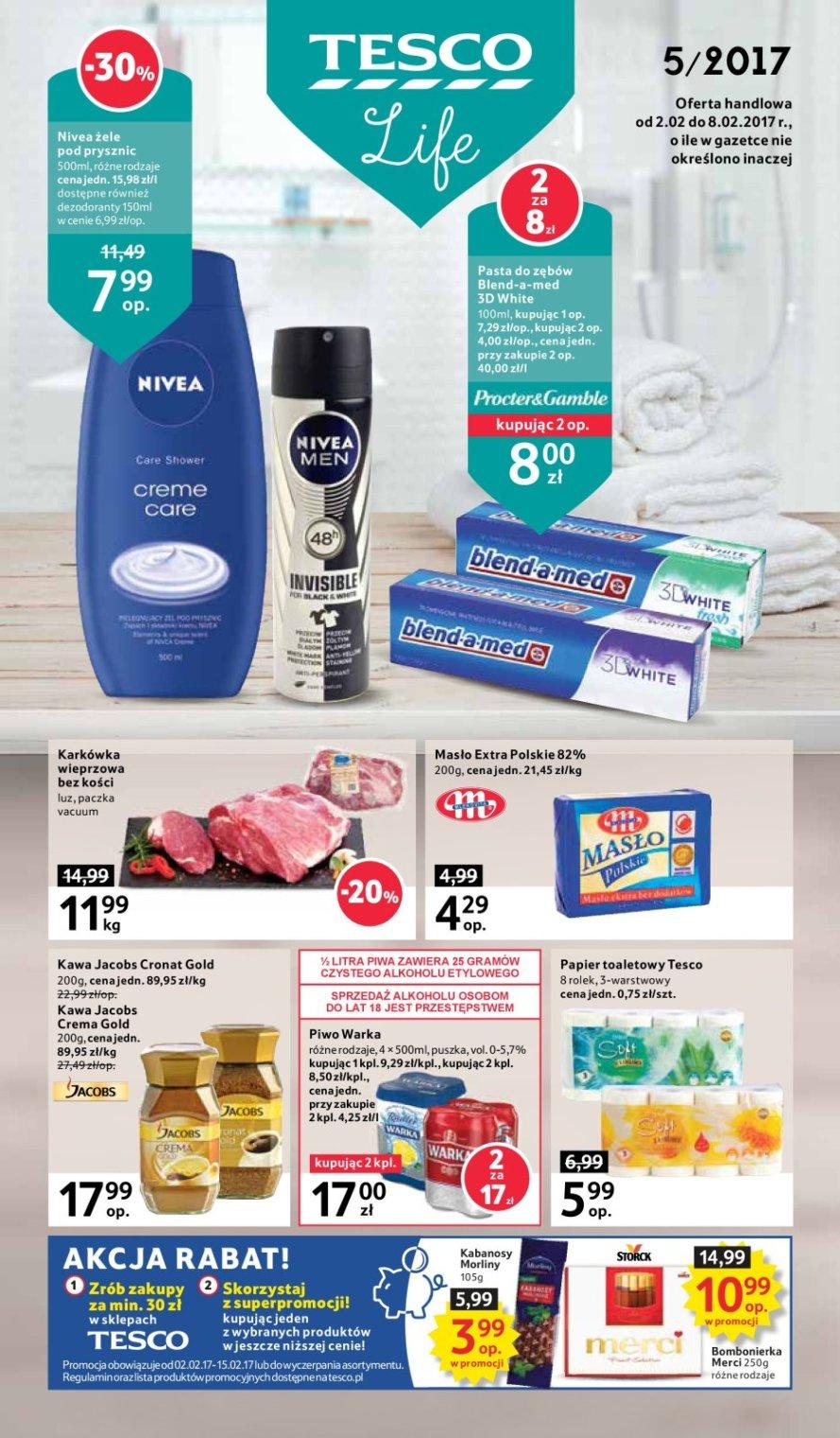 Gazetka promocyjna Tesco str. 1