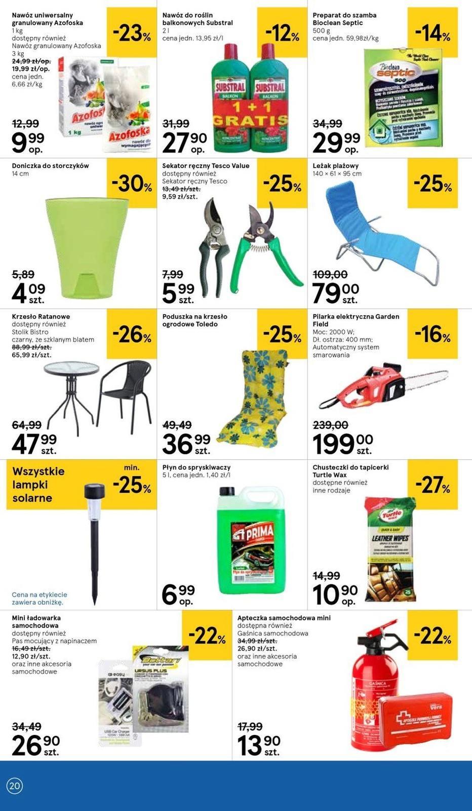 Gazetka promocyjna Tesco str. 20