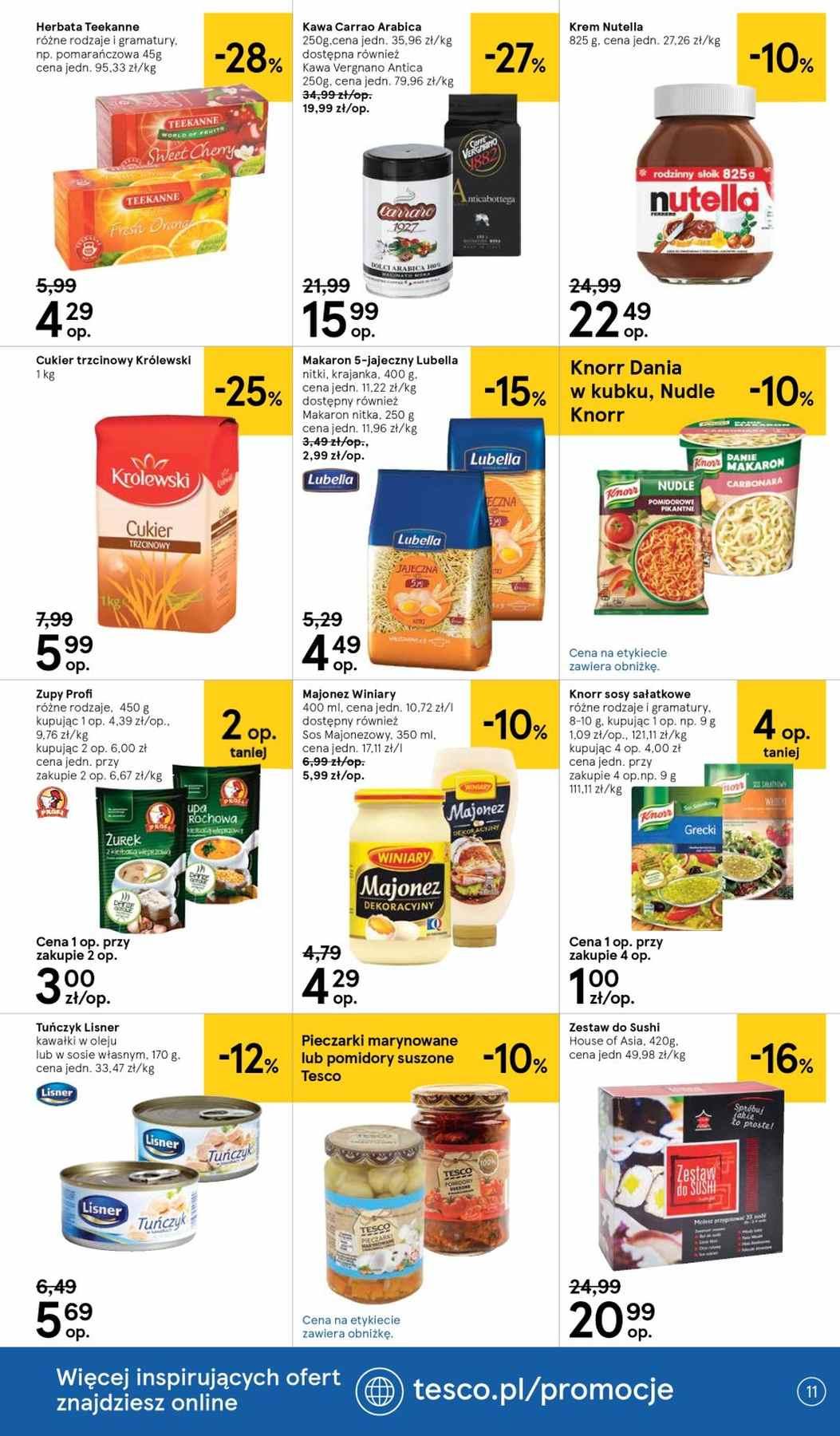 Gazetka promocyjna Tesco str. 11