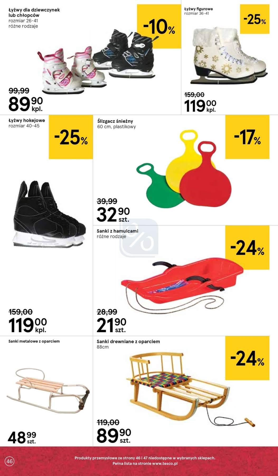 Gazetka promocyjna Tesco str. 46
