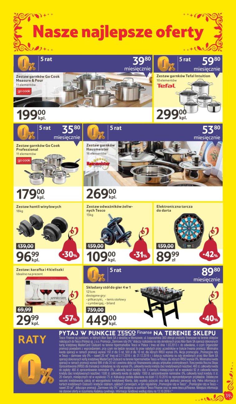 Gazetka promocyjna Tesco str. 39