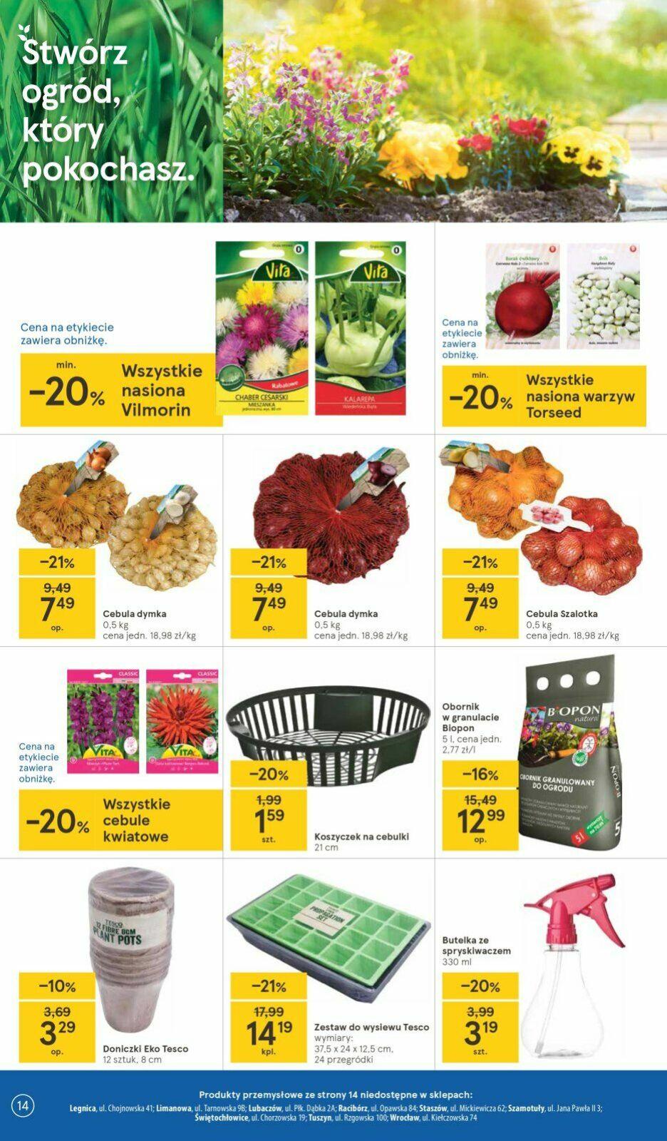 Gazetka promocyjna Tesco str. 14