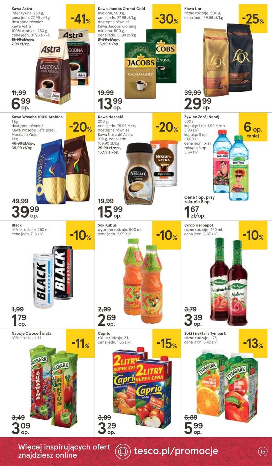 Gazetka promocyjna Tesco str. 15