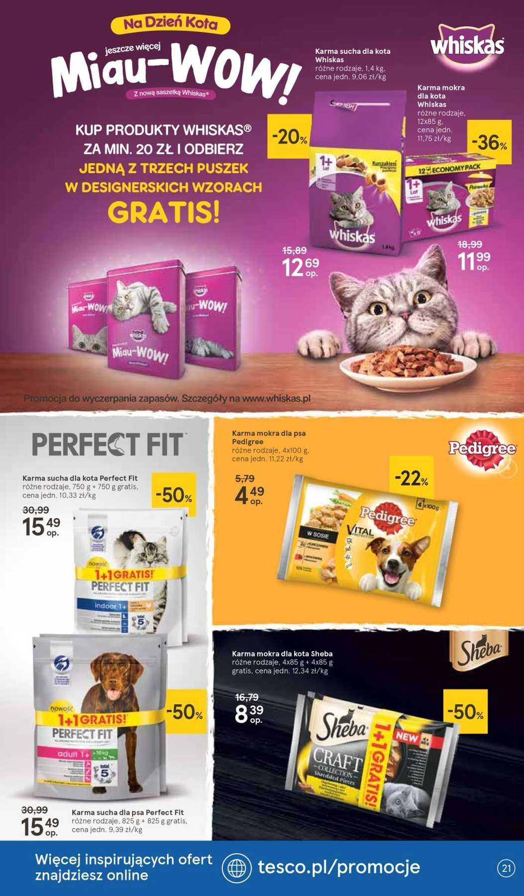 Gazetka promocyjna Tesco str. 21