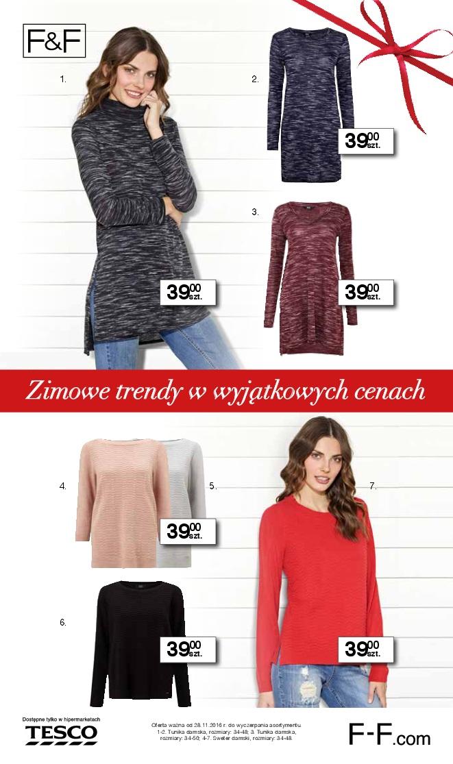 Gazetka promocyjna Tesco str. 1