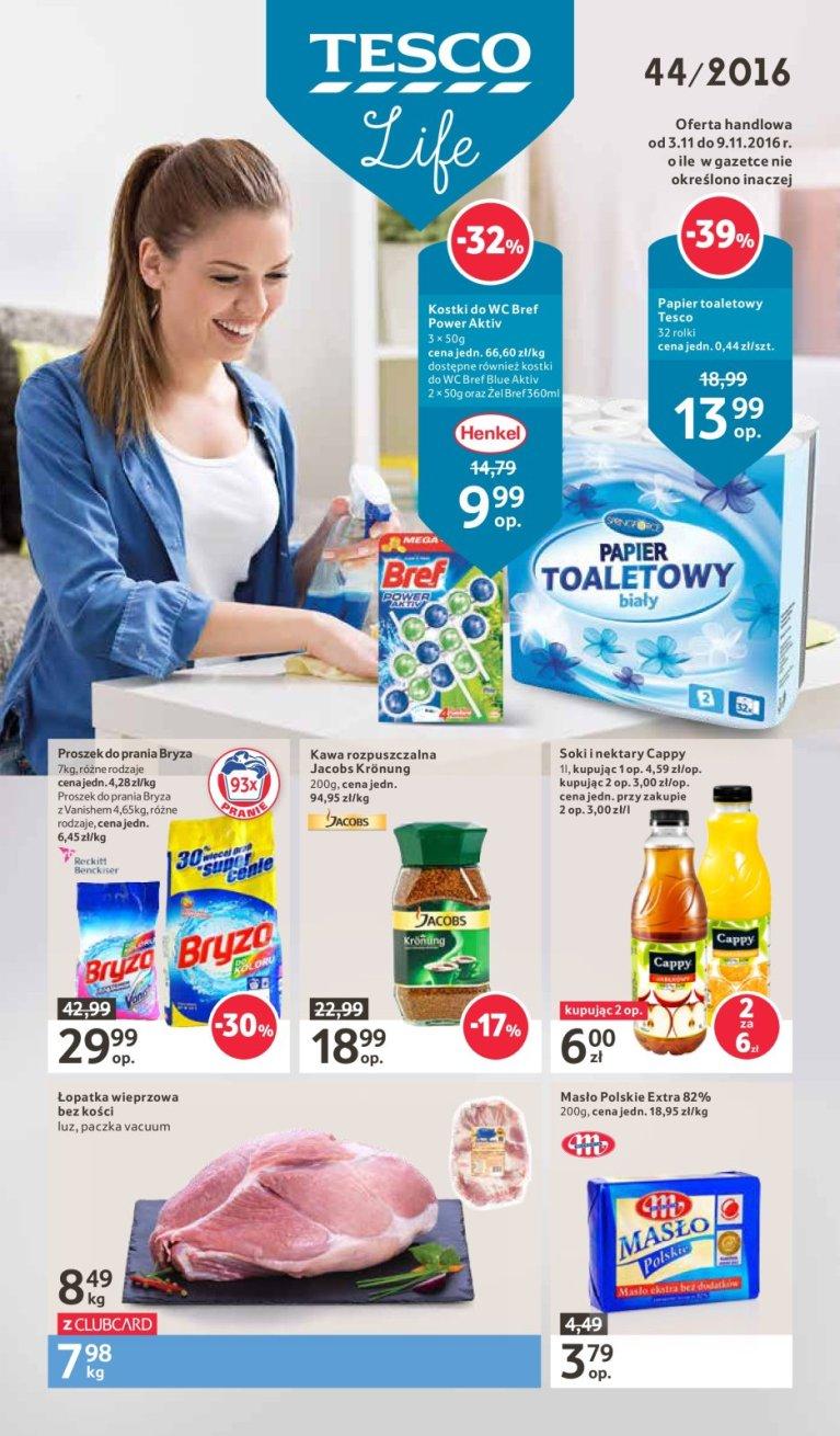 Gazetka promocyjna Tesco str. 1