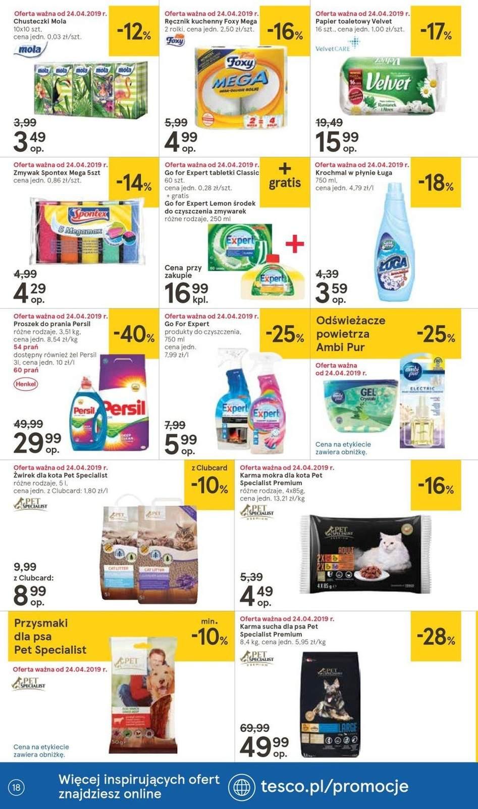 Gazetka promocyjna Tesco str. 18