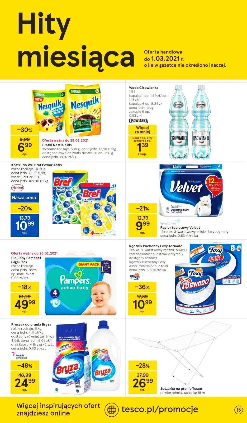 Gazetka promocyjna Tesco str. 15