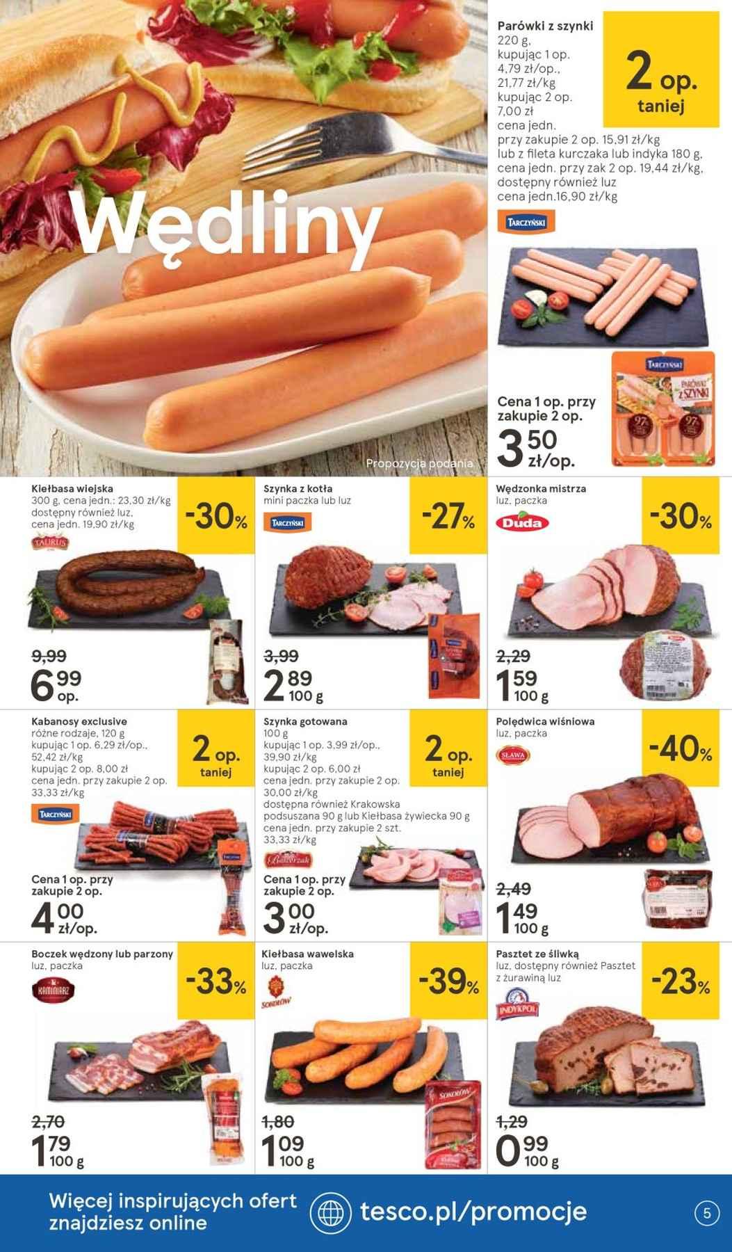 Gazetka promocyjna Tesco str. 5